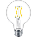 Philips Ultra Definition 60W Equivalent Daylight G25 Medium LED Decorative Light Bulb (2-Pack)