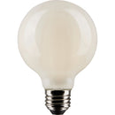 Satco Nuvo 60W Equivalent Warm White G25 Medium Frosted LED Decorative Light Bulb (2-Pack)