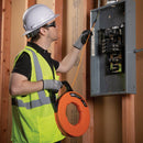 Klein 3/16 In. W. x 100 Ft. L. Fiberglass Fish Tape with Spiral Steel Leader