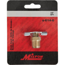 Milton 3/8 In. NPT Brass Drain Cock