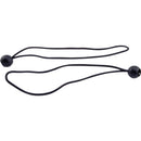 Erickson 1/8 In. x 12 In. Bungey Balls Bungee Cord, Black (2-Pack)