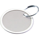 Lucky Line 1-1/4 In. Metal-Rimmed Paper Key Tag with Ring, (25-Pack)