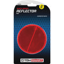 TowSmart Quick Mount Round Red Reflector (2-Pack)
