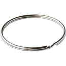 Lucky Line Tempered Steel Nickel-Plated 1-1/8 In. Key Ring (2-Pack)