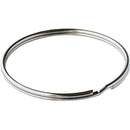 Lucky Line Tempered Steel Nickel-Plated 1-1/2 In. Key Ring (50-Pack)