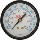 Milton 1/4 In. NPT Back Mount Mini Pressure Gauge
