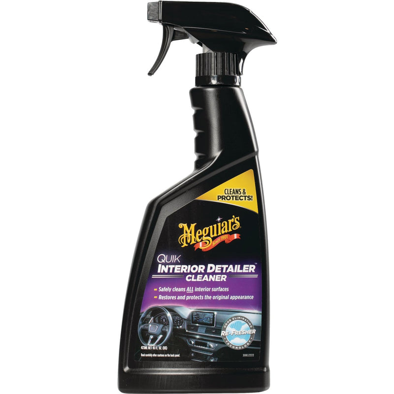Meguiars 16 Oz. Trigger Spray Quik Interior Detailer Cleaner