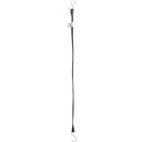 Erickson 5/8 In. x 34 In. Hook-to-Hook Rubber Industrial EDPM Tarp Strap, Black