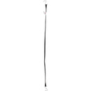 Erickson 5/8 In. x 44 In. Hook-to-Hook Rubber Industrial EDPM Tarp Strap, Black