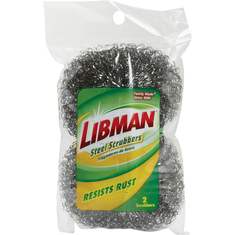 Libman Heavy-Duty Wire Mesh Sponges & Woven Scrubbers (2-Pack)
