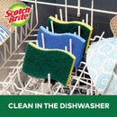Scotch-Brite Heavy Duty Scrub Sponges, 4.5 In. x 2.7 In. x .6 In. (6-Pack)