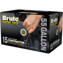 Brute Super Tuff 55 Gal. Contractor Black Drum Liner (15-Count)