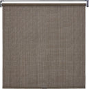 Home Impressions 36 In. x 72 In. Brown Fabric Indoor/Outdoor Cordless Roller Shade