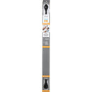 Kenney Fast Fit Lilly 36 In. To 66 In. 5/8 In. Black Curtain Rod