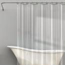 Zenith Zenna Home 70 In. x 72 In. Frosty Medium Weight PEVA Shower Curtain Liner