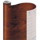 Con-Tact Creative Covering 18 In. x 9 Ft. Cherry Woodgrain Self-Adhesive Shelf Liner
