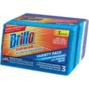 Brillo Estracell No Scratch Kitchen & Bath Scrub Sponge (3 Count)
