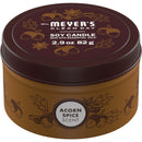 Mrs. Meyer's Clean Day 2.9 Oz. Acorn Spice Fall Tin Candle