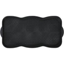 15x30 Black Recycled Plastic Contoured Boot Tray