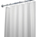 iDesign 72 In. x 72 In. White Polyester Shower Curtain Liner