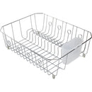 Rubbermaid 13.81 In. x 17.62 In. Chrome Wire Sink Dish Drainer
