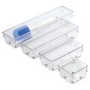 iDesign Linus 3 In. x 12 In. x 2 In. Clear Drawer Organizer