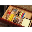 iDesign Linus 6 In. x 6 In. x 2 In. Clear Drawer Organizer