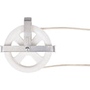 Household Essentials 5 In. Poly Wheel/Aluminum Strap Clothesline Pulley