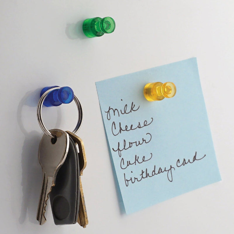 MagnetSource Neodymium Magnetic Push Pins (10-Pack)