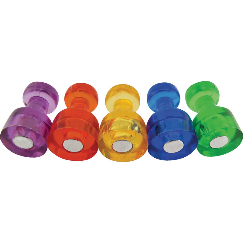 MagnetSource Neodymium Magnetic Push Pins (10-Pack)