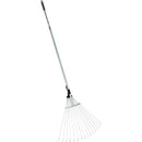 Best Garden 25 In. Steel Leaf Rake with 48 In. Steel Handle (15-Tine)