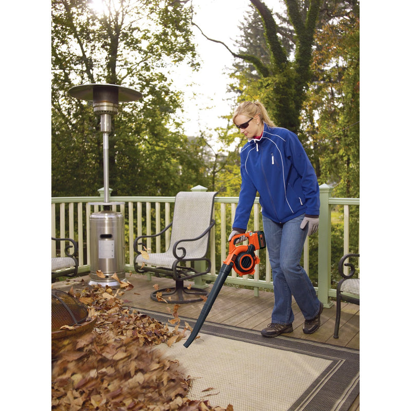 Black & Decker 120 MPH 90 CFM 40V Lithium Ion Cordless Blower/Vacuum