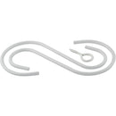 National Hardware 6 In. White Steel Extension Hook Kit