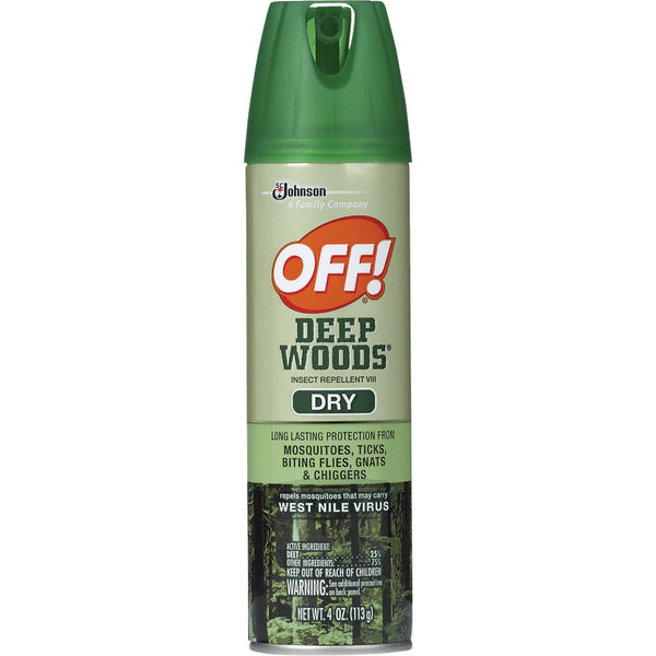 OFF! Deep Woods 4 Oz. Dry Insect Repellent Aerosol Spray