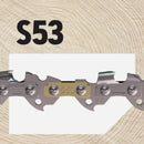Oregon S53 AdvanceCut Saw Chain for 14 in. Bar - 53 Drive Links - fits Craftsman, Homelite, Shindaiwa and more