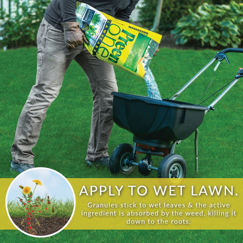 Preen One Lawn Care 18 Lb. Ready To Use Granules Weed Killer with Fertilizer