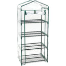Best Garden 27 In. W. x 63 In. H. x 19 In. D. 4-Shelf Greenhouse