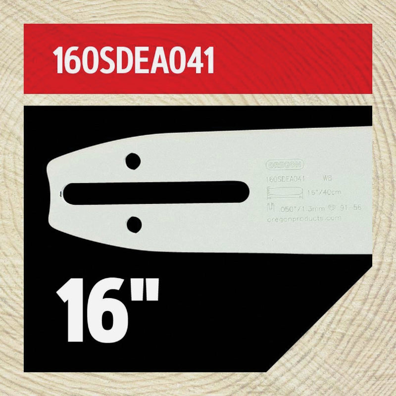 Oregon AdvanceCut 16 In. 56 Drive Links Reversible Bar & S56 Chain Replacement Combo