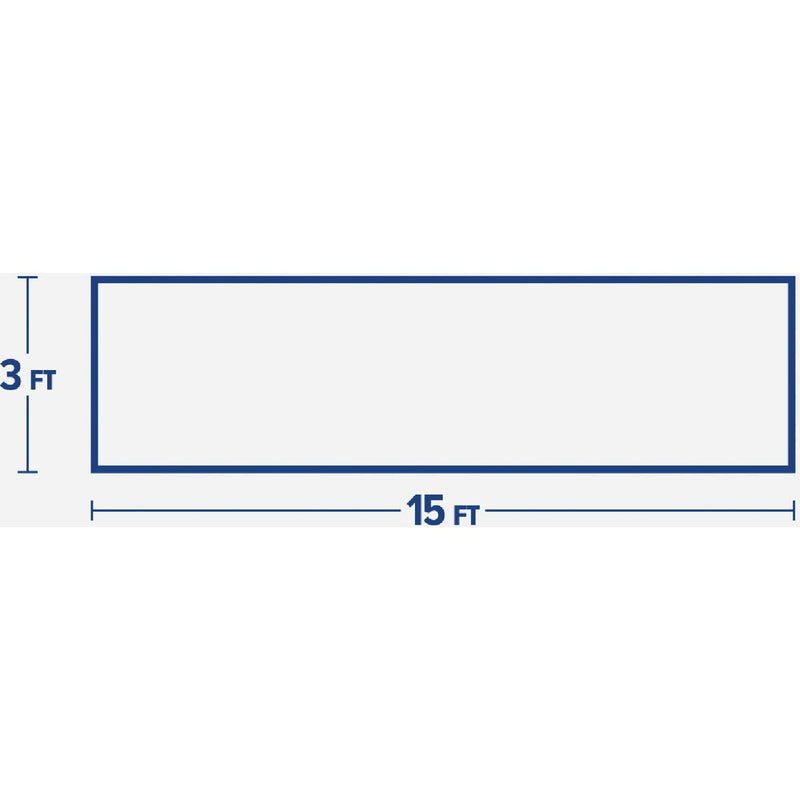 Tenax 3 Ft. H. x 15 Ft. L. Plastic Hardware Netting Garden Fence, Black