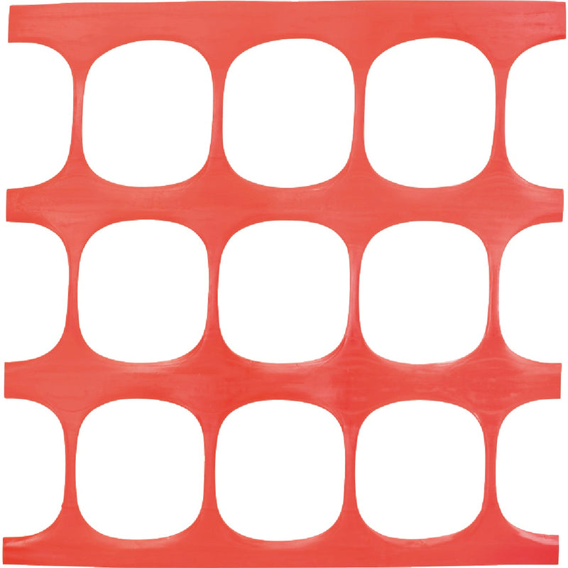 Tenax Sno-Guard 4 Ft. H. x 50 Ft. L. Polyethylene Snow Safety Fence, Orange