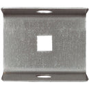 National 51ED Galvanized Box Rail Steel Barn Door Rail End Cap