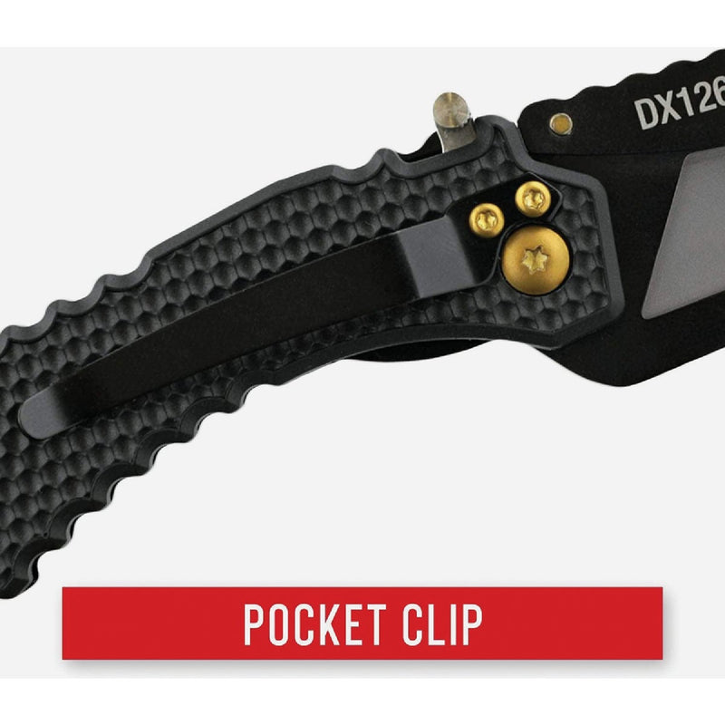 Coast DX126 Double Lock Pro 1-1/4 In. Razor Folding Knife