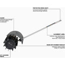 Milwaukee M18 FUEL Rubber Broom Attachment for QUIK-LOK Attachment System