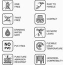 Best Garden Hiflo 50 Ft. Lightweight & Compact Garden Hose