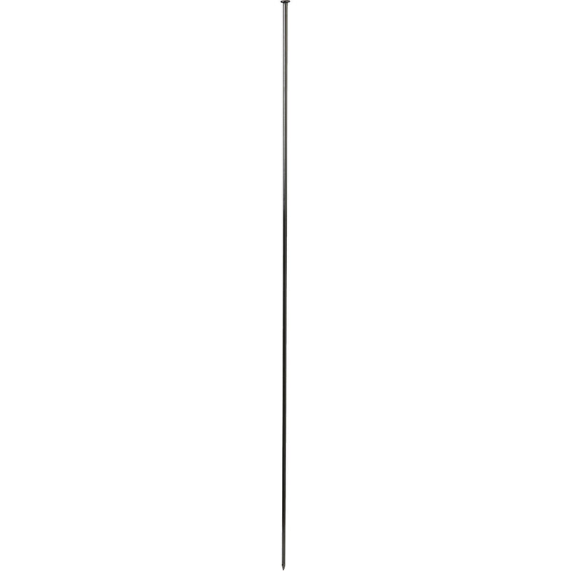 Best Garden 52 In. H. Black Powder-Coated Steel Multi Purpose Fence Post