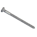 Hillman 1/2 In. x 4 In. Galvanized Hex Lag Screw (25 Ct.)
