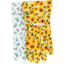 Best Garden Women's 1 Size Fits All Canvas Garden Glove with Gauntlet Cuff