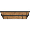 Panacea 30 In. Black Steel Modern Farmhouse Planter