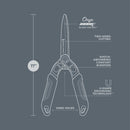 Woodland 17 In. Compact Duralight Hedge Shear