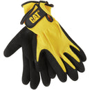 CAT Men's Large Nitrile Coated Nylon Knit Glove